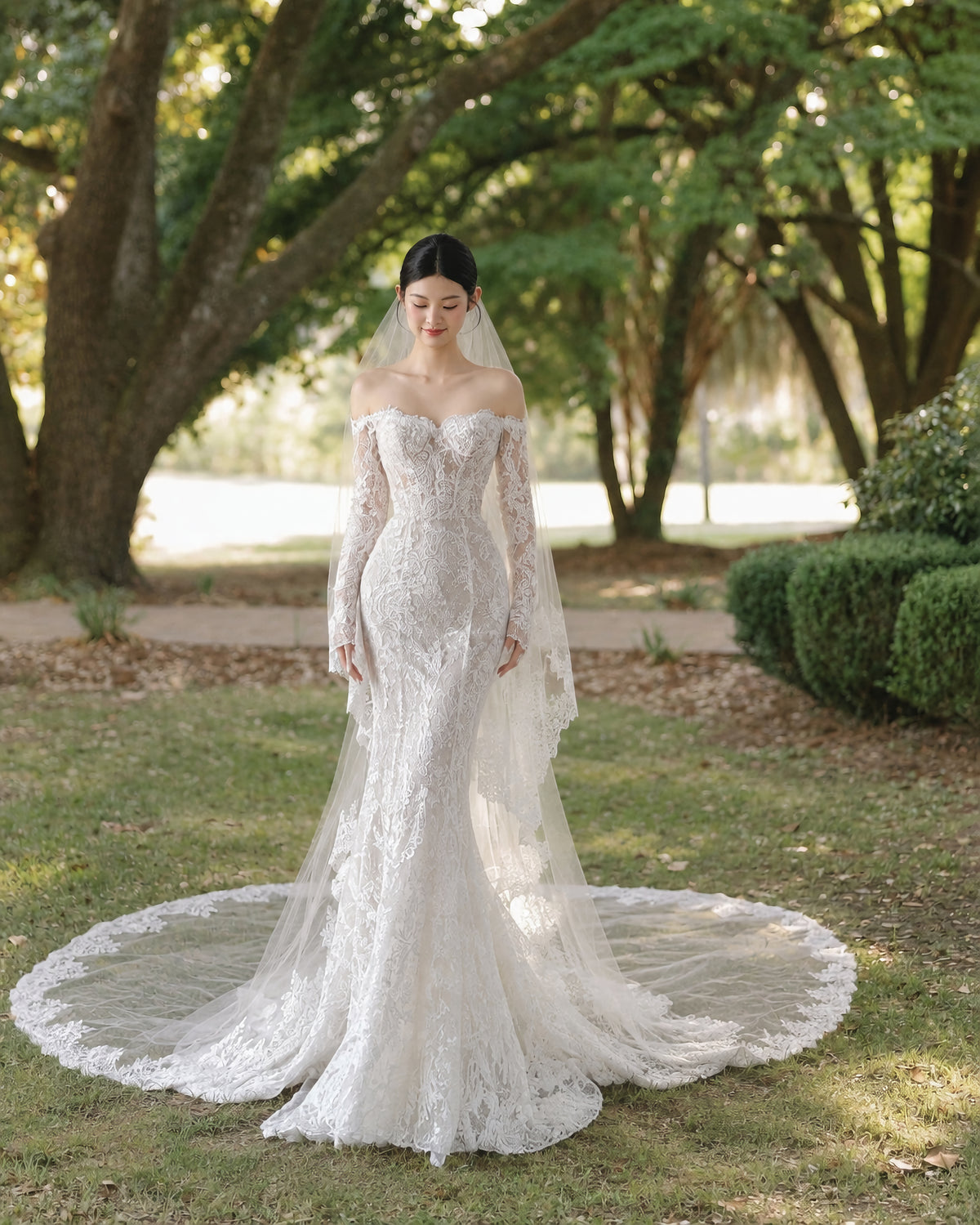 Lace Wedding Veil