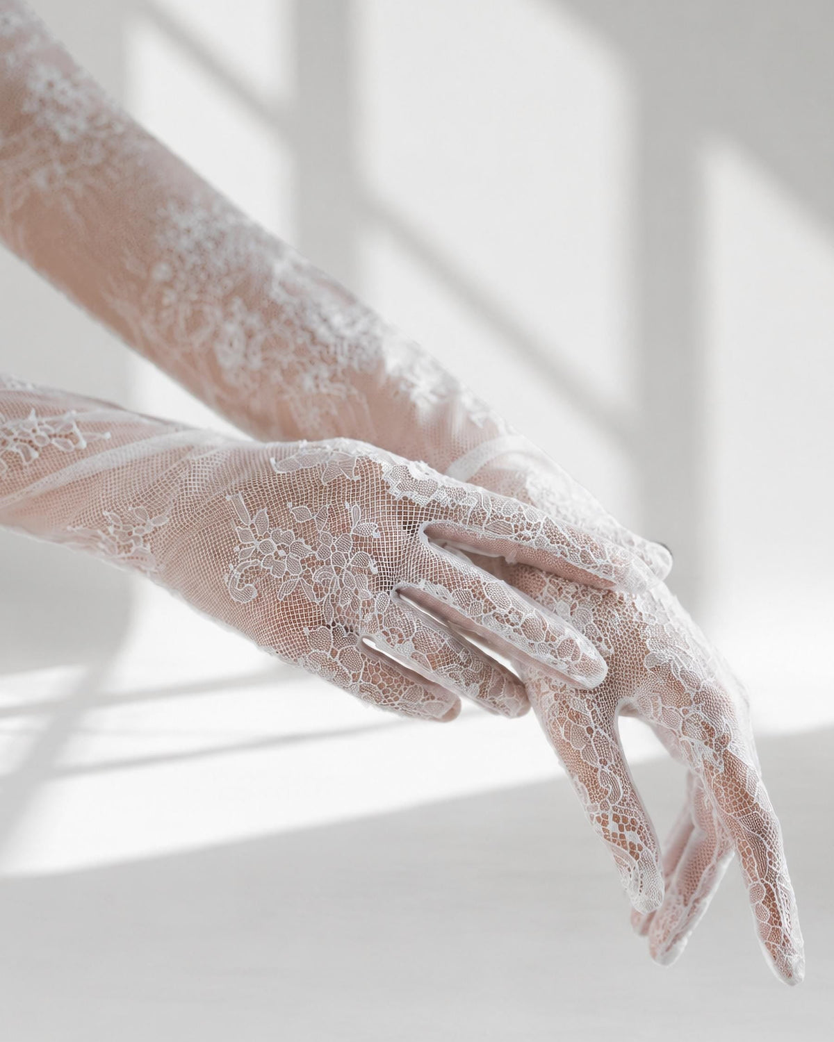 Lace Wedding Gloves