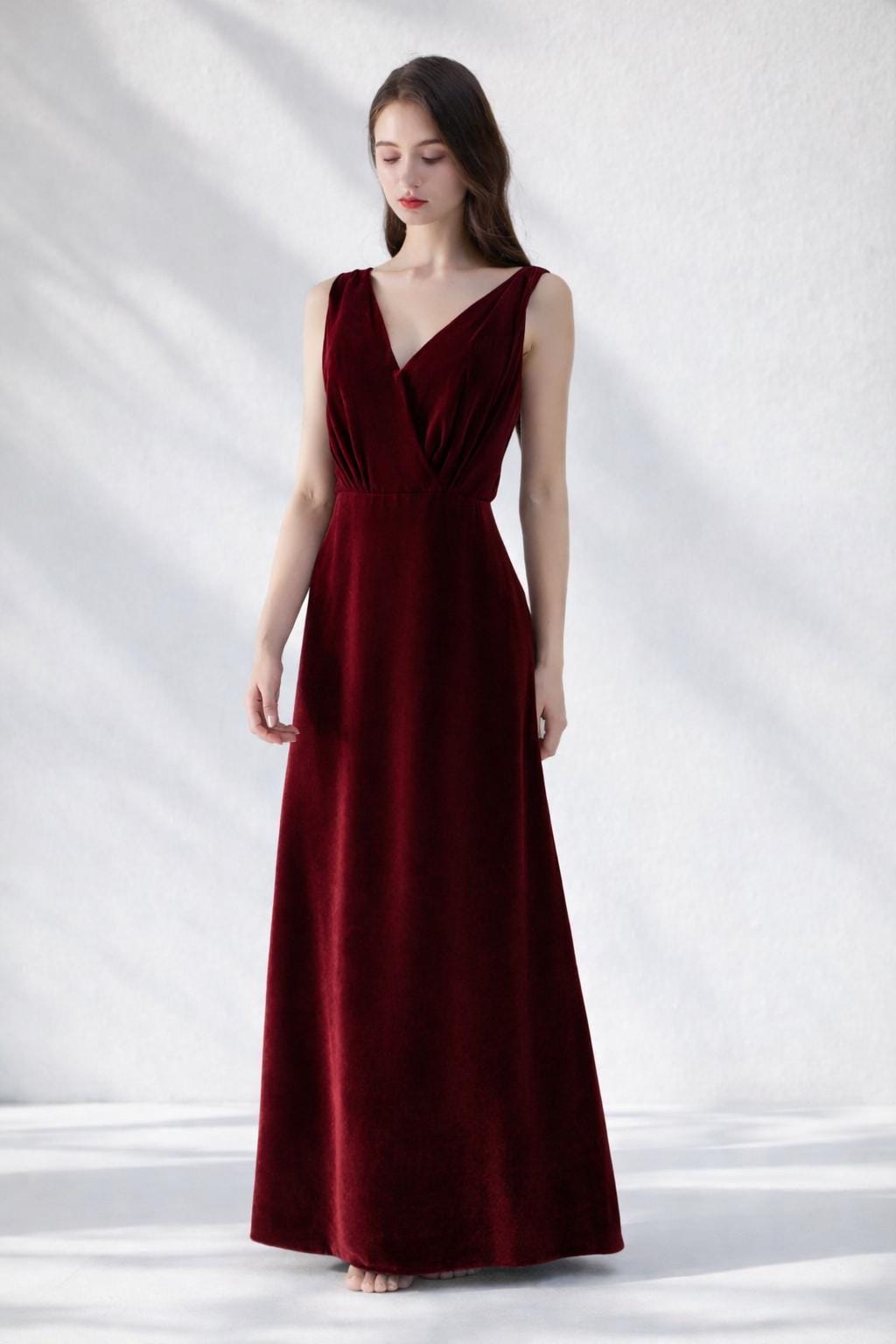 Hellebore Velvet Dress