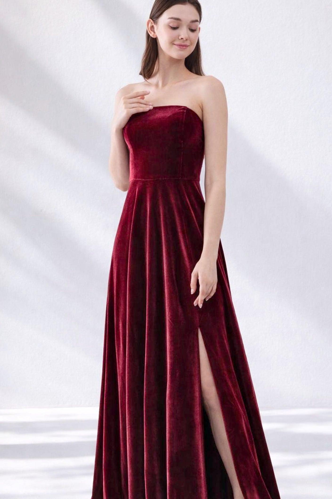 Anemone Velvet Dress