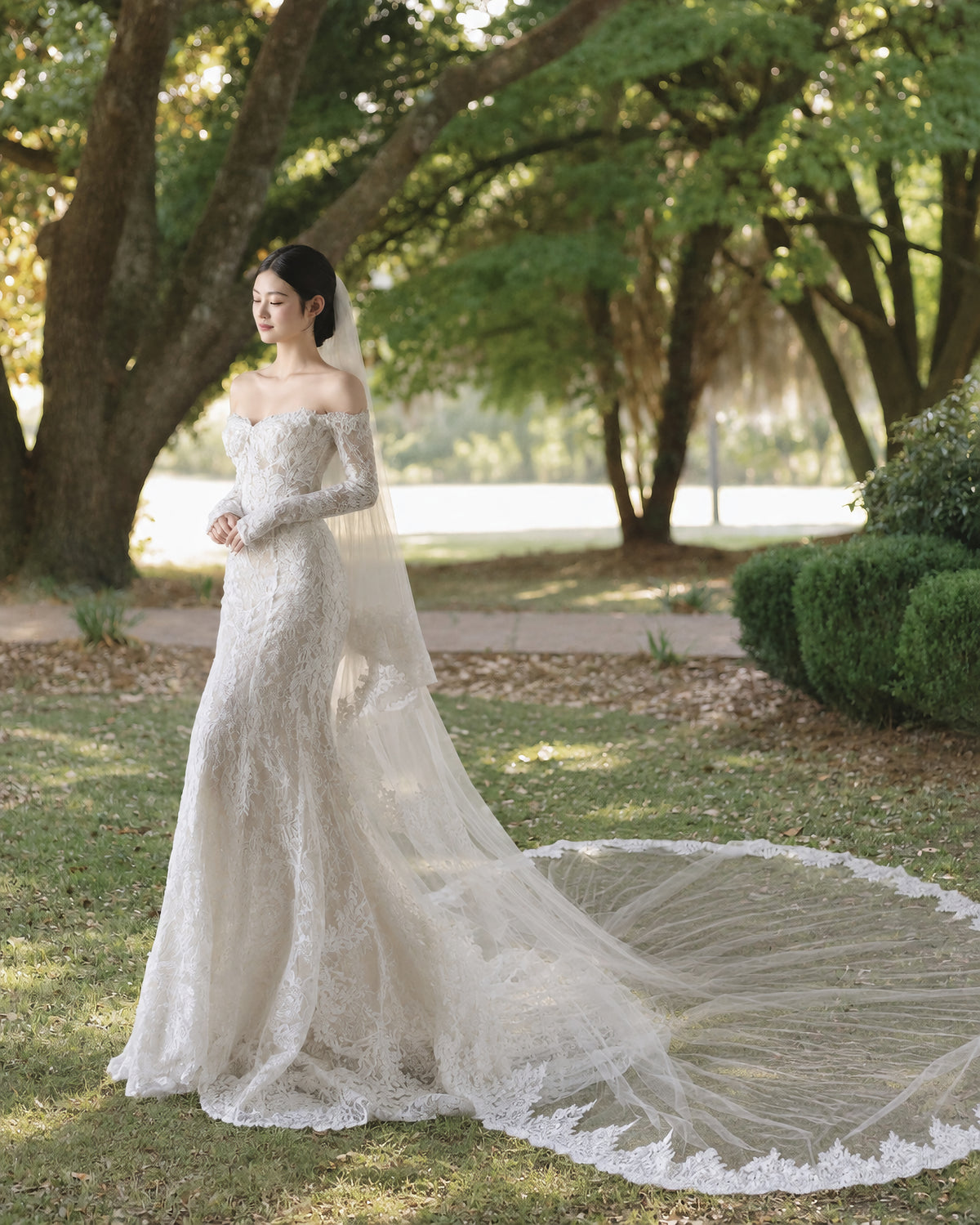 Lace Wedding Veil