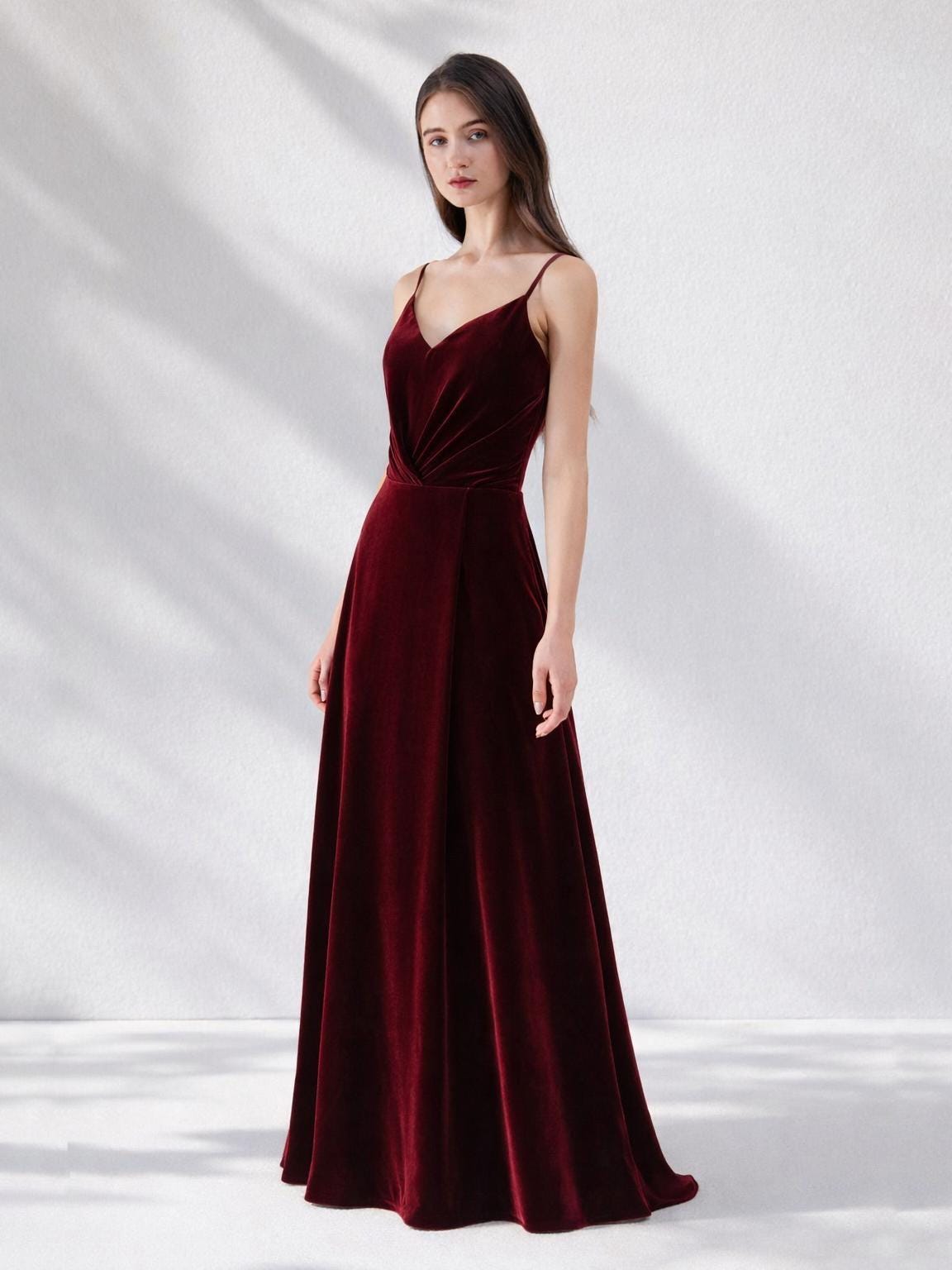 Zinnia Velvet Dress