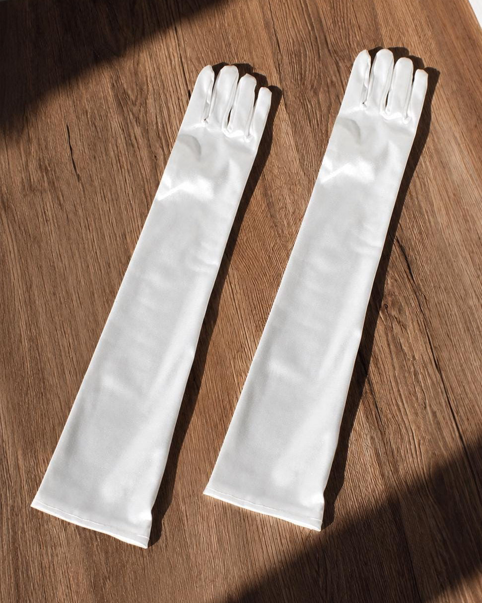 Satin Bridal Gloves